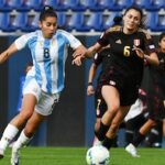 Encontre passe para a semifinal das mulheres Copai Ameriki, Argentina Iguala na frente do Peru