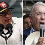 Gustravo Petro respondeu a Álvaro Véxz para perguntas sobre o julgamento contra ele: “Por enquanto fico em silêncio comigo. Você deve ficar em silêncio.