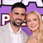Lindsay Lohan e Shammas Bady Looks in ‘Freaker Friday’ Premiere