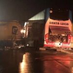 Eles cobram o motorista do caminhão em Santa Fe, onde três pessoas morrem e há 17 preocupações