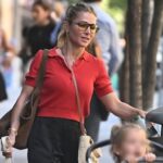 Elya Pataky, última foto na Espanha antes de sua viagem européia com uma reunião e Chris Hemsworth