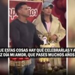 Karbla Tariazona surpreendeu -se com Specialized e beijos para Domíngluez em seu aniversário: “Você merece mais”