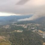 O Xunta usa o ‘sistema ES-ALERT’ para incêndios ativos em Pontevhesra, que tentou e intervirá: “É uma situação complicada”