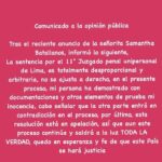 Jonathan Maicelo Viele para responder e não representado quando pediu uma agressão a Samitha Batallans: “Ele utilizando Korina”
