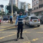 Lesão grave em Bucaramanga: Driver experimentou ataque cardíaco e rolando uma mulher