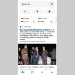 Google Procure relatórios mostrando resumo da IA de notícias para algum usuário