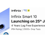 Smart Infinix 10 para lançar na Índia em 25 de julho; A especificação principal é divulgada