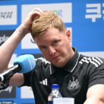 Alexander’lander ISAP dos fornecedores de Eddie Howe, depois que o Nextcastle caiu £ 110m de Liverpool … como o chefe afirmam ‘eu não sei