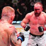 UFC considerado com sangue como ambos os lutadores de esquerda não são conhecidos em Las Vegas