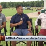 A estrela da NFL de Deebo Samuel deixou fumante depois do entrevistador