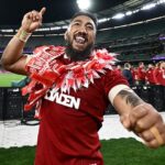 Begee Aki disse que sua esposa nasceu em carro em Inglês e Irlanda Lions na Austrália