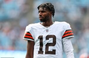 O nome de Brown para outro jogo de Persezon começa em QB após o desempenho de Shidur Sanders