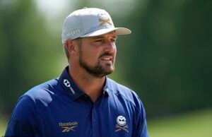 Brynon Decambo leva um pouco de furto no PGA Tour depois que o piloto foi banido no campeonato de pré-cup da Copa