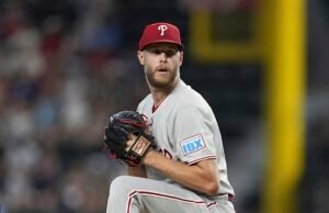Philadelphia Philies Ace Zack Wheeler diagnosticou a Aliança de Sangue em seu braço de arremesso