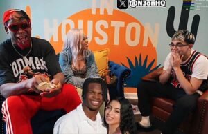 O ícone da NBA Dennis Rodman disparou um relacionamento controverso com um tiro cruel e a esposa Lina Lenie em Travis Hunter
