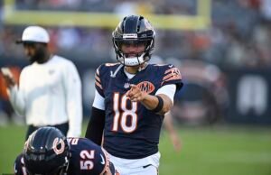 Fãs da NFL da Calib Williams com desempenho brilhante para o Chicago Bears contra Buffalo Bills