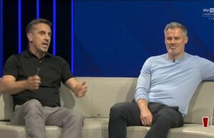 Gary Nevile e Jamie Carrigar estimaram o campeonato da Premiere League – o Man United Legend tentou seu gerente para assistir e fez uma mudança tardia.
