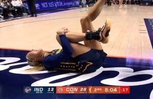 Sophie Kanningham sofreu uma lesão devastadora após lesão no último jogo de Indiana Fever