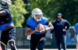 Após o tumulto no Tennessee, Nico Iamalava encontrou alegria na UCLA