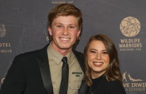 Bindi Irvine diz que o irmão Robert ‘muito orgulhoso’ depois do falecido pai Steve Irvine Momento emocional