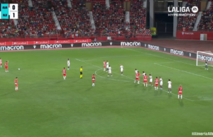 Amberba obtém um dos melhores objetivos que faltam no futebol espanhol