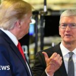La presión de Donald Trump extrae B libras de 100 mil millones de inversión de Apple