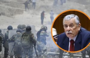 Fernando Rosepligiosi confirma a lei da polícia e das forças militares em protesto contra Diana Bolarte