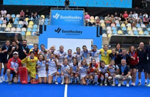 ‘Redsticks’ também pendura bronze na Europa