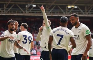 Reumeen Del Nottingham Forest – West Ham, 3 de la Princes League 25-26