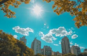 Com Soloido e temperatura agradável: desde que o tempo da primavera continuará no tempo
