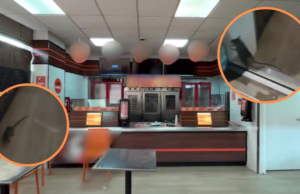 A Secretaria de Saúde fechou as instalações reconhecidas da famosa cadeia de pizzaria em Bogotá pela presença de ratos: “A produção foi possivelmente contaminada”