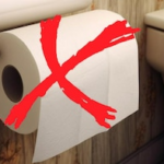 Nova escolha para o banheiro substituindo o papel de banheiro em alguns países europeus