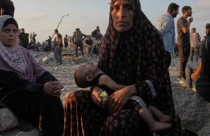 Declarou seca em Gaza intensificando a greve israelense e a crise humanitária
