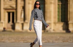 Tenho 5’3 ” – esta blusa de 17 petit eu vejo alto, mais elegante