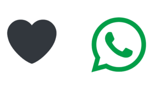 Qual é o significado de um emoji de coração negro no WhatsApp e como usar