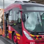 Captura capturada em vídeo em uma atividade amada no transmilenio: “Ele foi gravado é inveja”