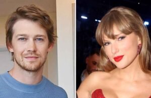 Do ex -investimento de Taylor Swift, Joe Alvin usava azul ao olhar para 1