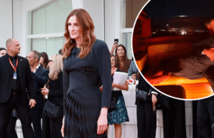 Julia Roberts e com um Manny Moder se acariciará em um período raro