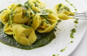 Receita de pesto pai, um molho saudável e sabor com seu prato de macarrão