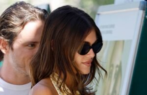 Kaia Gerber atende a Halter em um dia com o lado Lewis