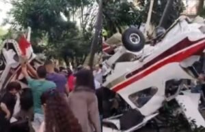 Eles revelam a comunicação de um piloto de avião em Medelin com a Torre de Controle do Aeroporto de Oleia Herrera