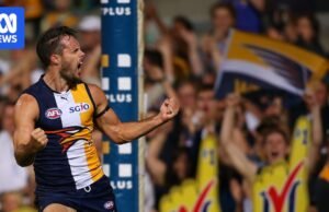 Mitch Brown faz o primeiro aberto da AFL como um jogador vertical