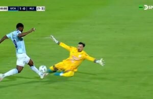 Gollozo d u após a negligência do resgate de Alianza Lima em Dual para Kopa Libertdore 2025. Caitlica