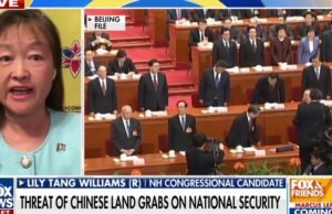 O candidato de New Hampshire Fox & Friends discute primeiro as preocupações de terras chinesas e visto de estudante