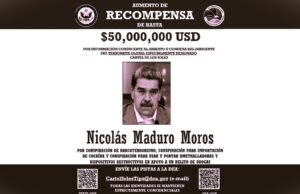 Pôster de Los Sols, o grupo Narcoco Joe Maduro virou -se para permanecer no poder