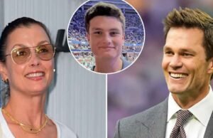 Bridget Moyanhan publica fotos raras dela e do filho de Tom Brady, Jack