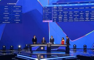 Wheelerial competindo na Liga dos Campeões: equipes e partidas na fase da Liga dos Campeões da liga