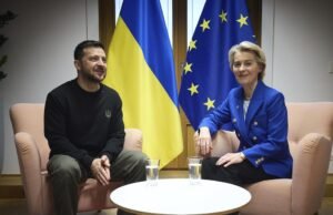Von Deer Layen, Rutte e outros líderes como Zelensky estarão com uma reunião com Merz ou Macron Trump