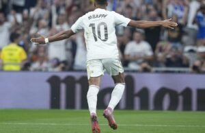 O Real Madrid expira 1-0 com o CA Otasasuna no primeiro dia da Laliga EA Sports 2025-26
