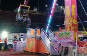 Falha mecânica do jogo na Zactlen Fair; Há pelo menos 16 pessoas presas